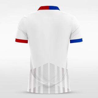 Custom White Men's Sublimated Soccer Jersey