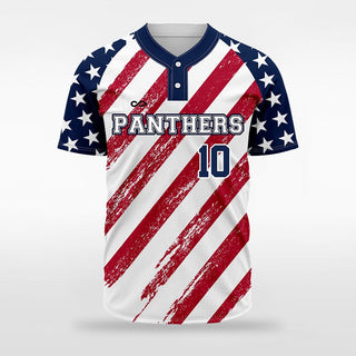 Patriot II Button Baseball Jersey