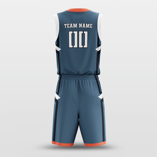 Navy Hero Sublimated Basketball Team Set