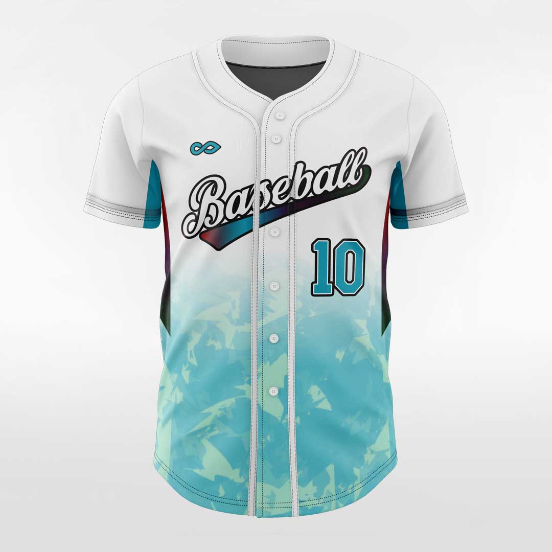 Tomorrow's Stars-Custom Sublimated Button Down Baseball Jersey-XTeamwear