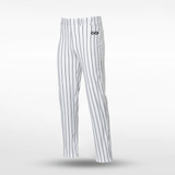 Customized Men's Pinstripe Baseball Pants Design