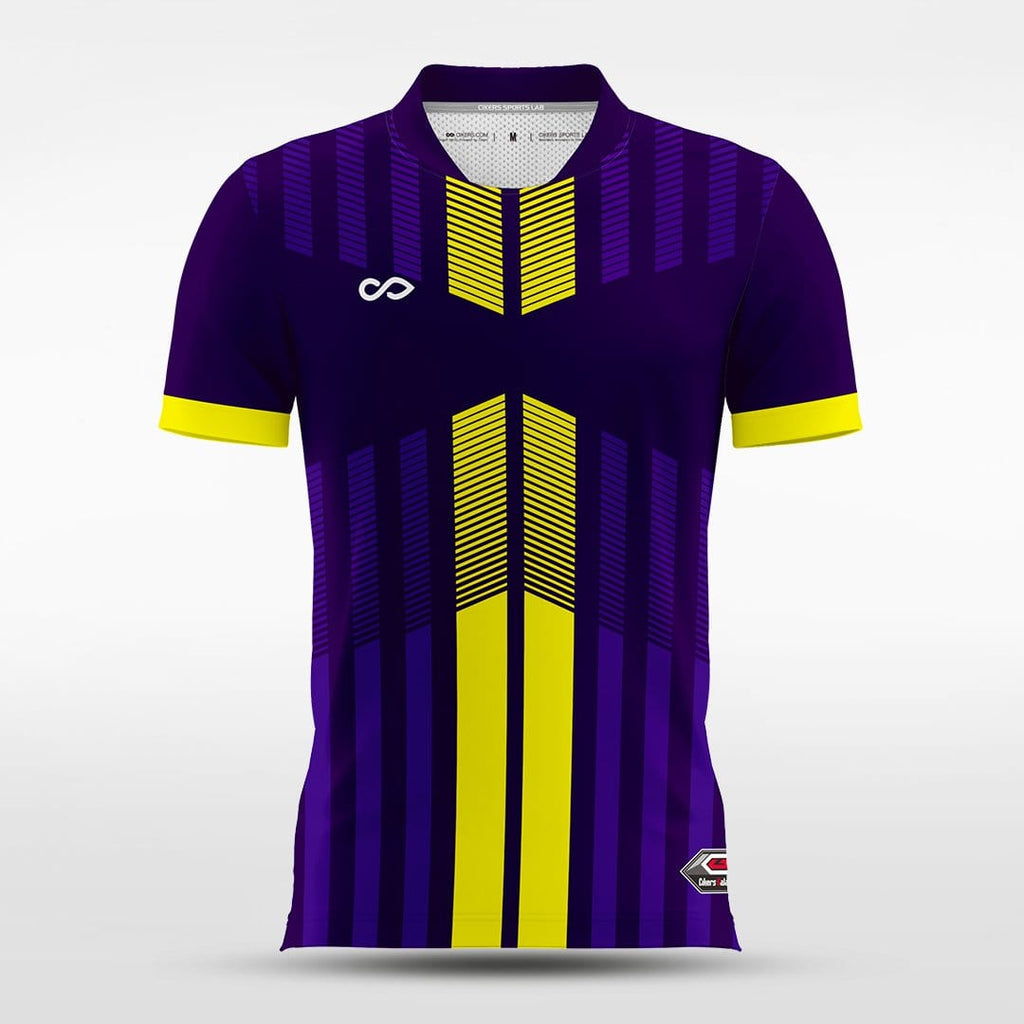 Custom Purple Men's Soccer Jersey