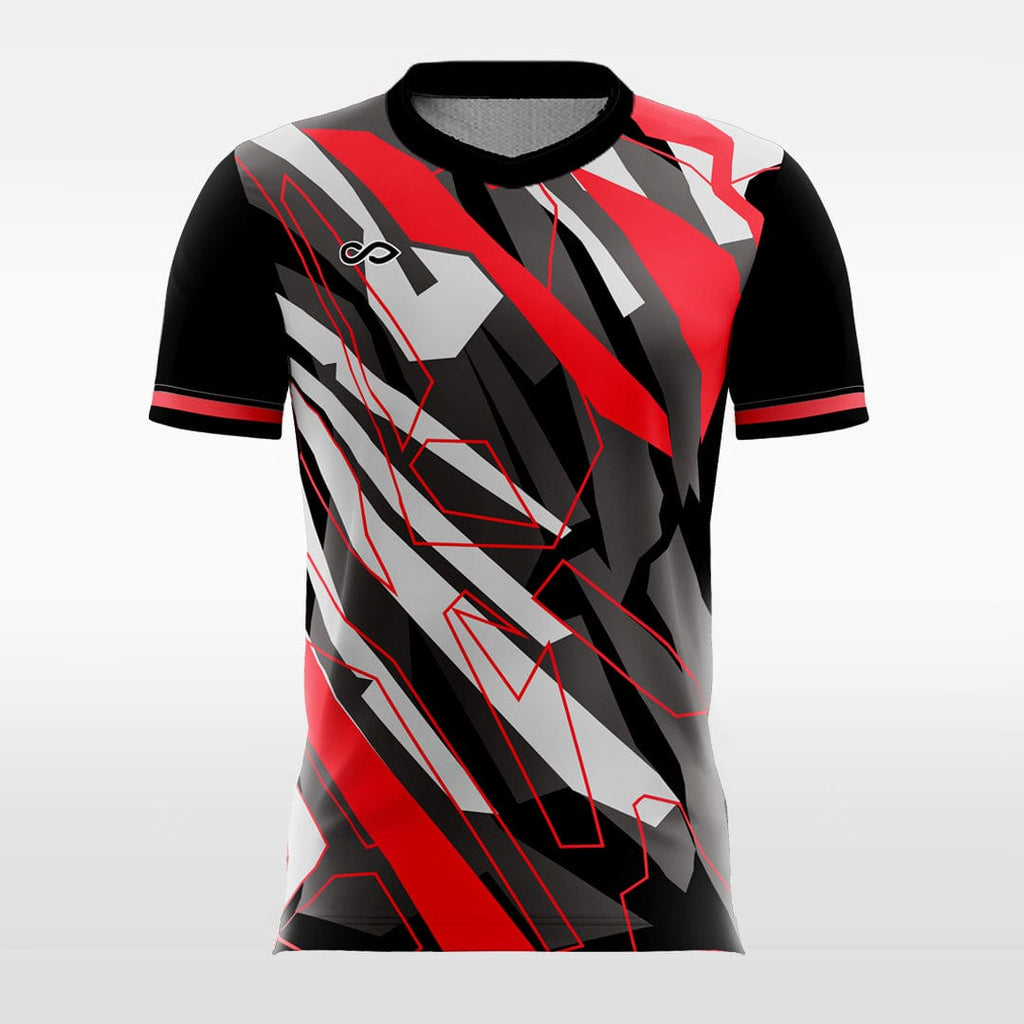 3D design soccer jersey