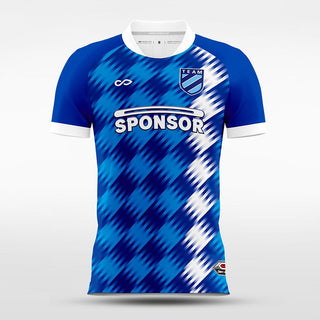 Blue Frost Soccer Jersey