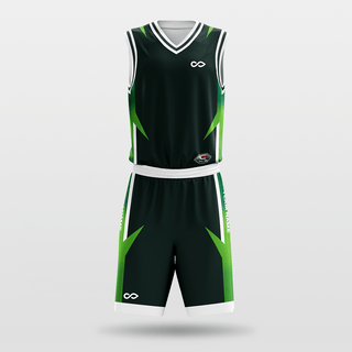 Green Armor Basketball Set Design