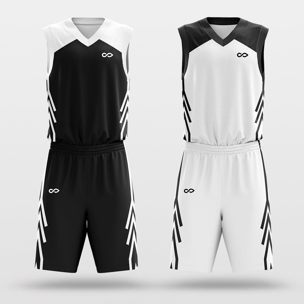 Pinetree - Customized Reversible Sublimated Basketball Uniforms-XTeamwear