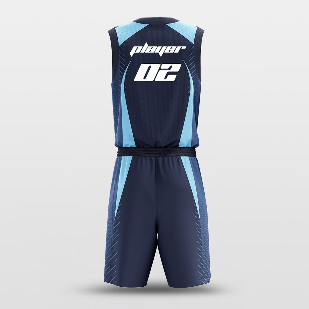 NCAA Blue - Customized Basketball Jersey Design for Team-XTeamwear