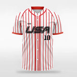 Breeze Sublimated Button Down Baseball Jersey