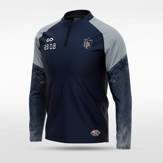 Navy Embrace Splash Men 1/4 Zip Jersey for Team