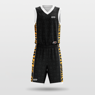 Customized Tiger Roar Basketball Set