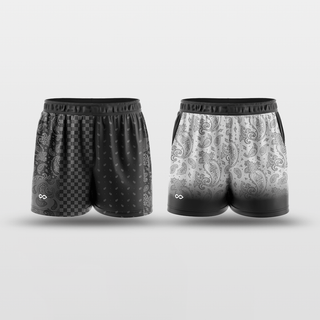 Black&White Reversible Training Shorts