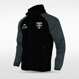 Black Embrace Orbit Full-Zip Jacket for Team