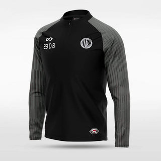 Black Embrace Orbit Custom 1/4 Zip Jersey