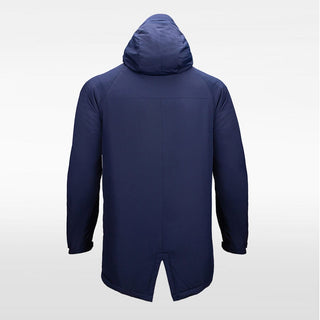 Kids Hooded Winter Jacket DF9005 Navy