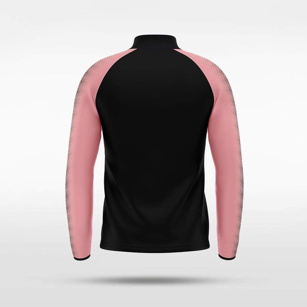 Embrace Radiance Customized Full-Zip Jacket Design Pink