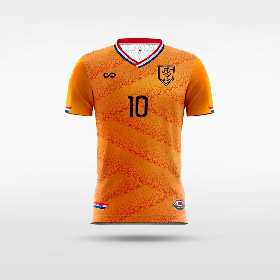 Netherlands - Customized Men's Sublimated Soccer Jersey-XTeamwear