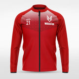 Red Historic Greek Full-Zip Jacket for Team