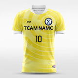 Yellow Men Soccer Jersey