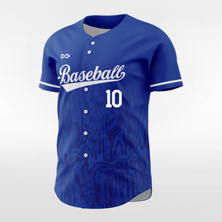 Annual Ring Men Button Down Baseball Jersey