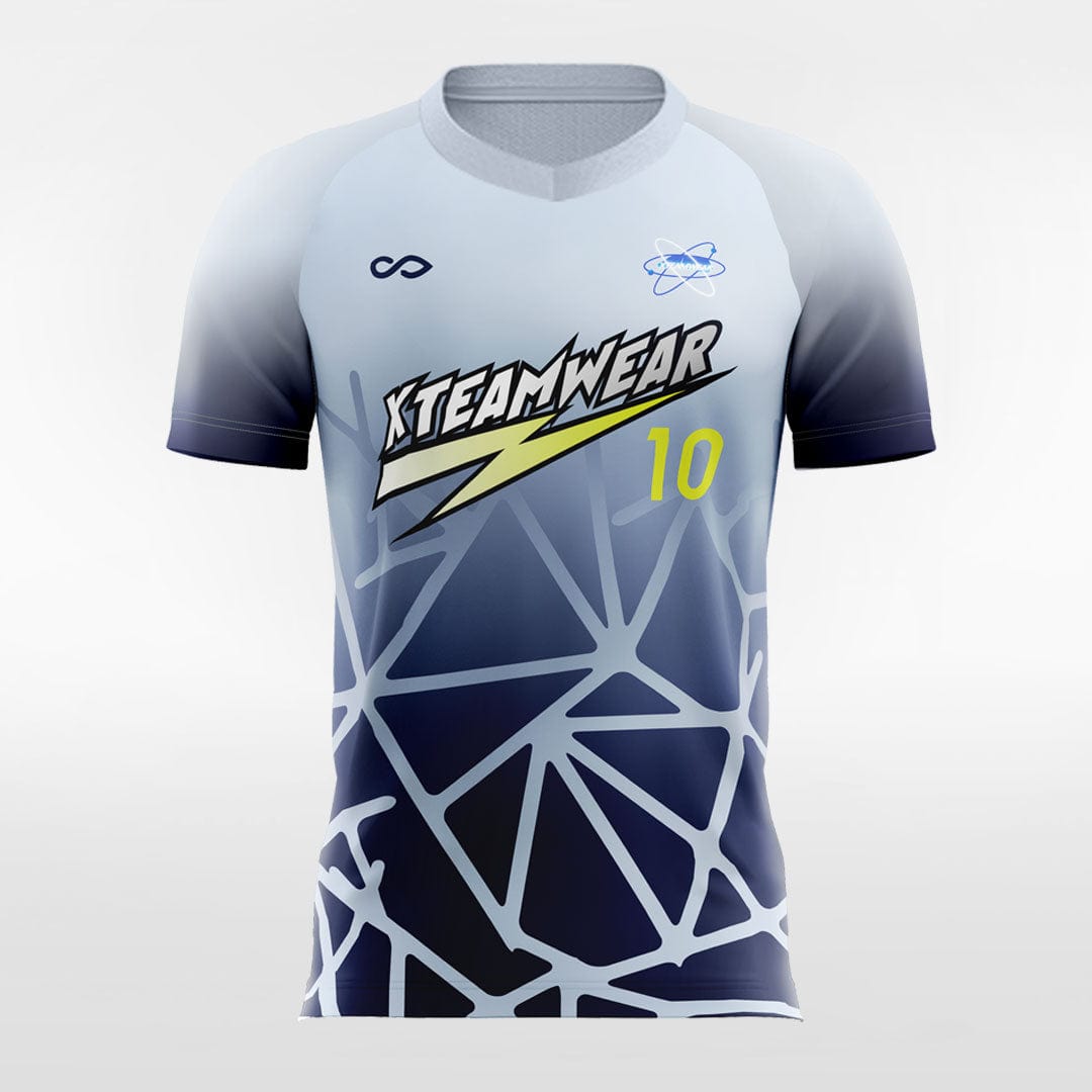 Cosmic Rays - Customized Men's Sublimated Soccer Jersey Design