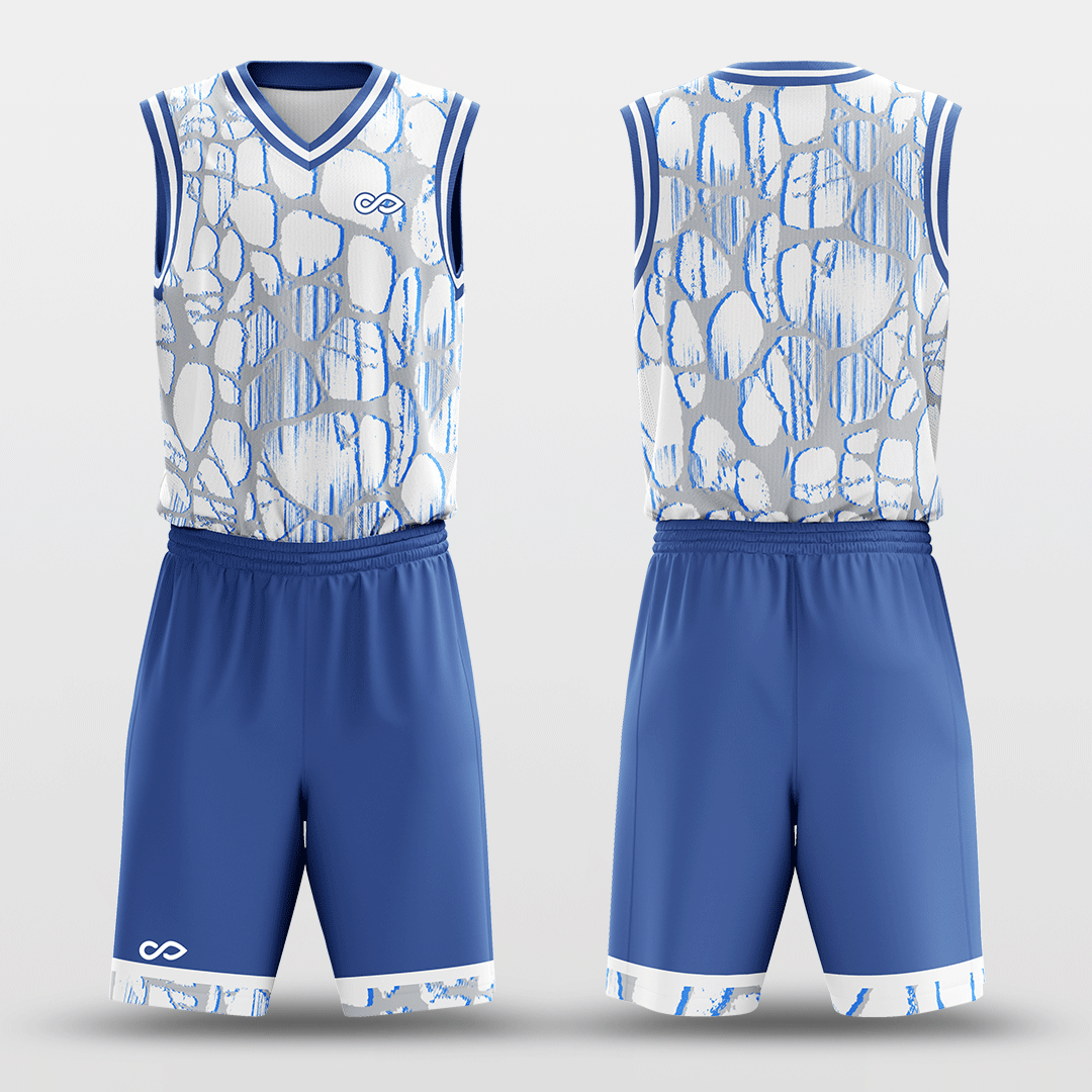 Blue Sky - Custom Reversible Sublimated Basketball Jersey Set-XTeamwear