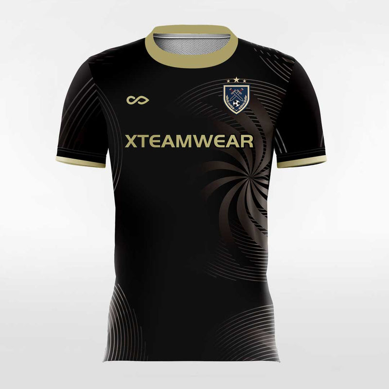 Black Soccer Jerseys/Shirts Custom Design Online for Team-XTeamwear