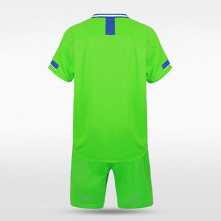 Green Custom Kids Football Kit