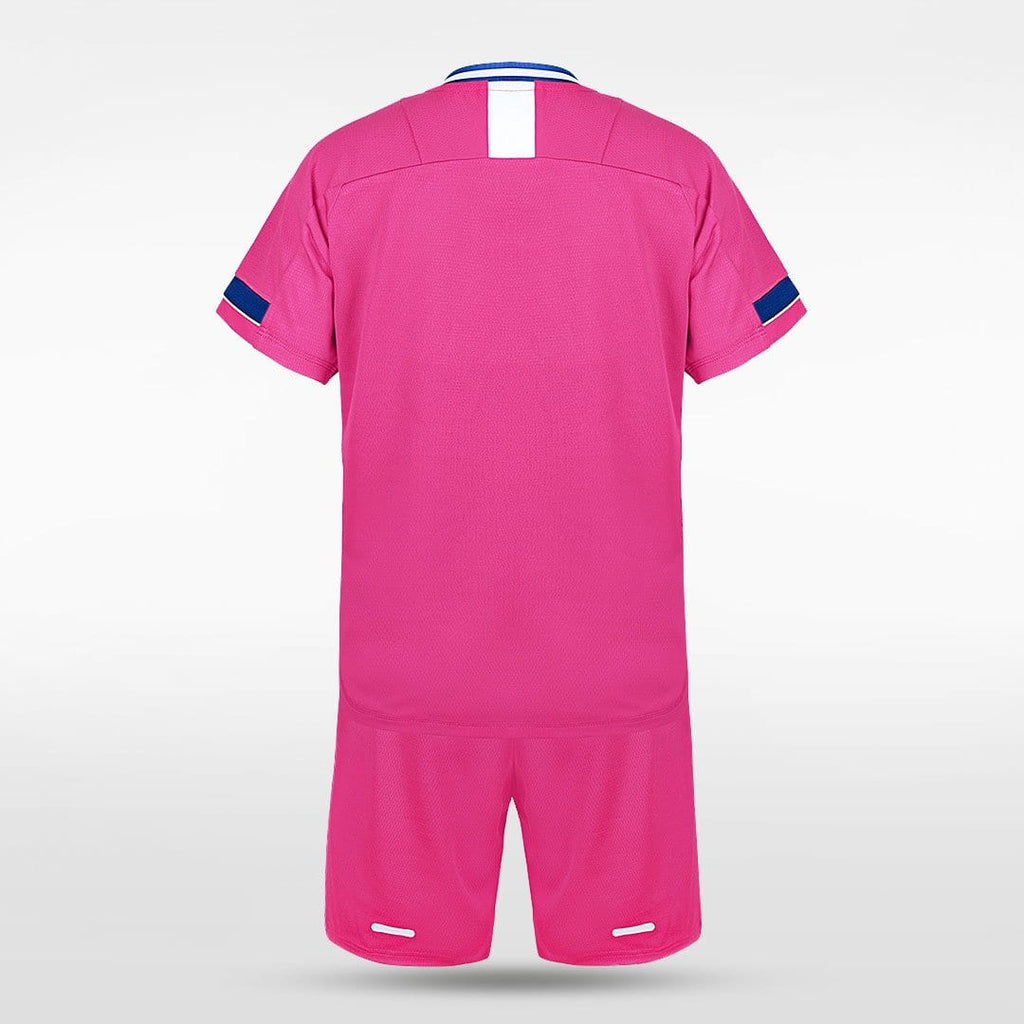 Pink Custom Kids Football Kit