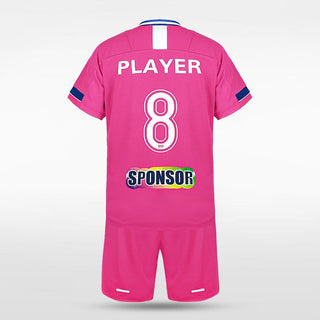 Pink Kids Football Kit for Team