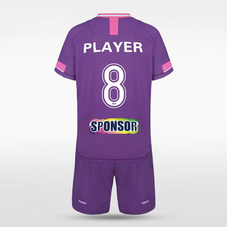 Purple Kids Football Kit for Team