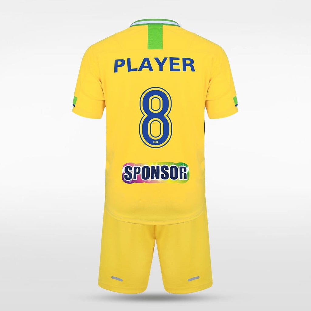 Yellow Kids Football Kit for Team