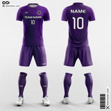 Custom Purple Soccer Jerseys Kit