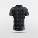 Custom Black Kid's Sublimated Soccer Jersey