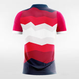 Custom Red Men's Sublimated Soccer Jersey