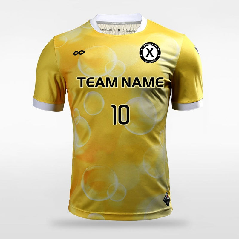 Color Yellow Baseball Jerseys Custom Design-XTeamwear