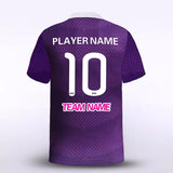 Purple Kid's Team Soccer Jersey Design