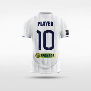 Custom White Kid's Sublimated Soccer Jersey