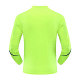 Custom Men 1/4 Zip Top for Team Fluorescent Green
