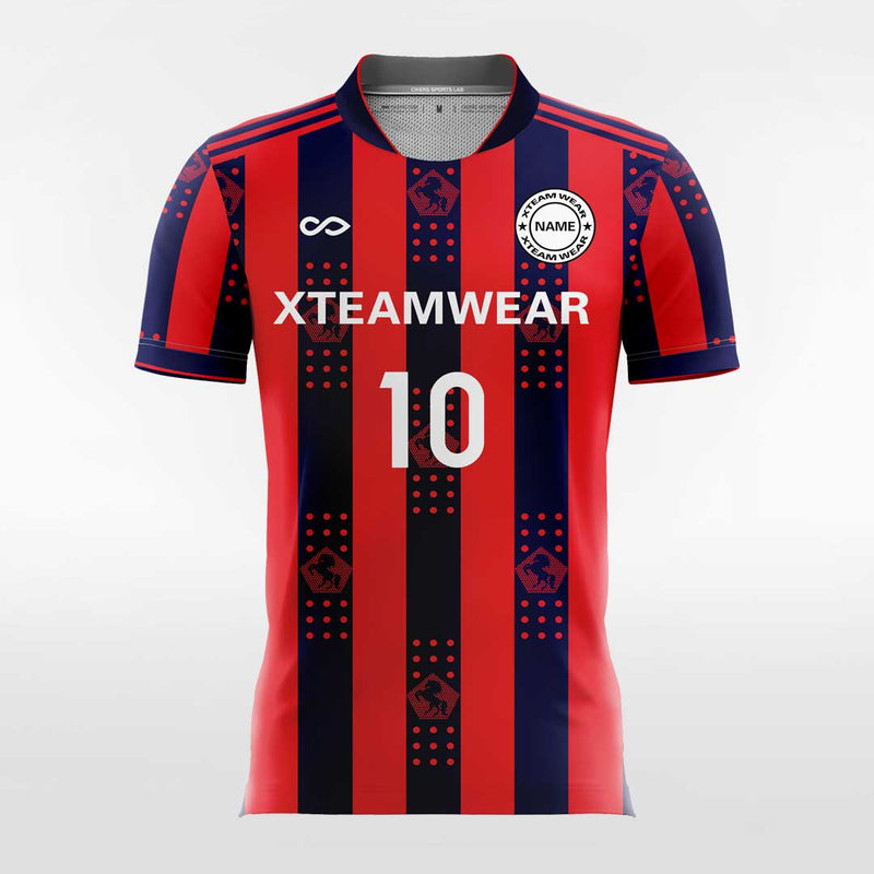 Classic Black Striped - Custom Soccer Jerseys Kit Design-XTeamwear