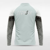 Grey Embrace Splash Men 1/4 Zip Jersey Design