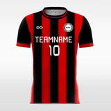 Red and Black Soccer Jerseys