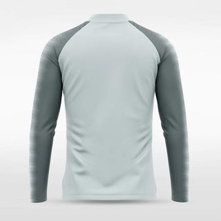 Grey Embrace Radiance Men 1/4 Zip Jersey Design