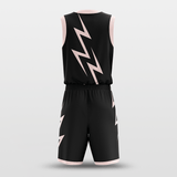 Black Thunder Basketball Set Design