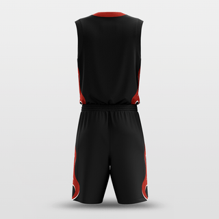 Black Sublimated Basketball Set