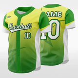 Melon - Customized Men's Sublimated Button Down Baseball Jersey