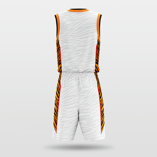 Tiger stripes Sublimated Basketball Set