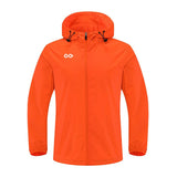 Custom Youth Jacket Design Orange
