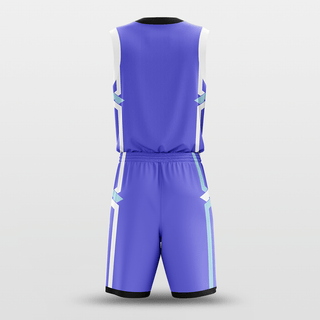 Purple Hero Sublimated Basketball Team Set