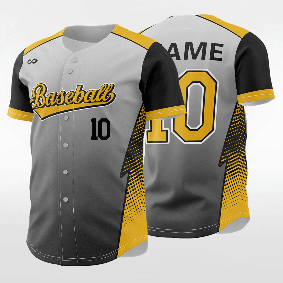 Custom Baseball Jersey Full Sublimated Team Name/Numbers Gray