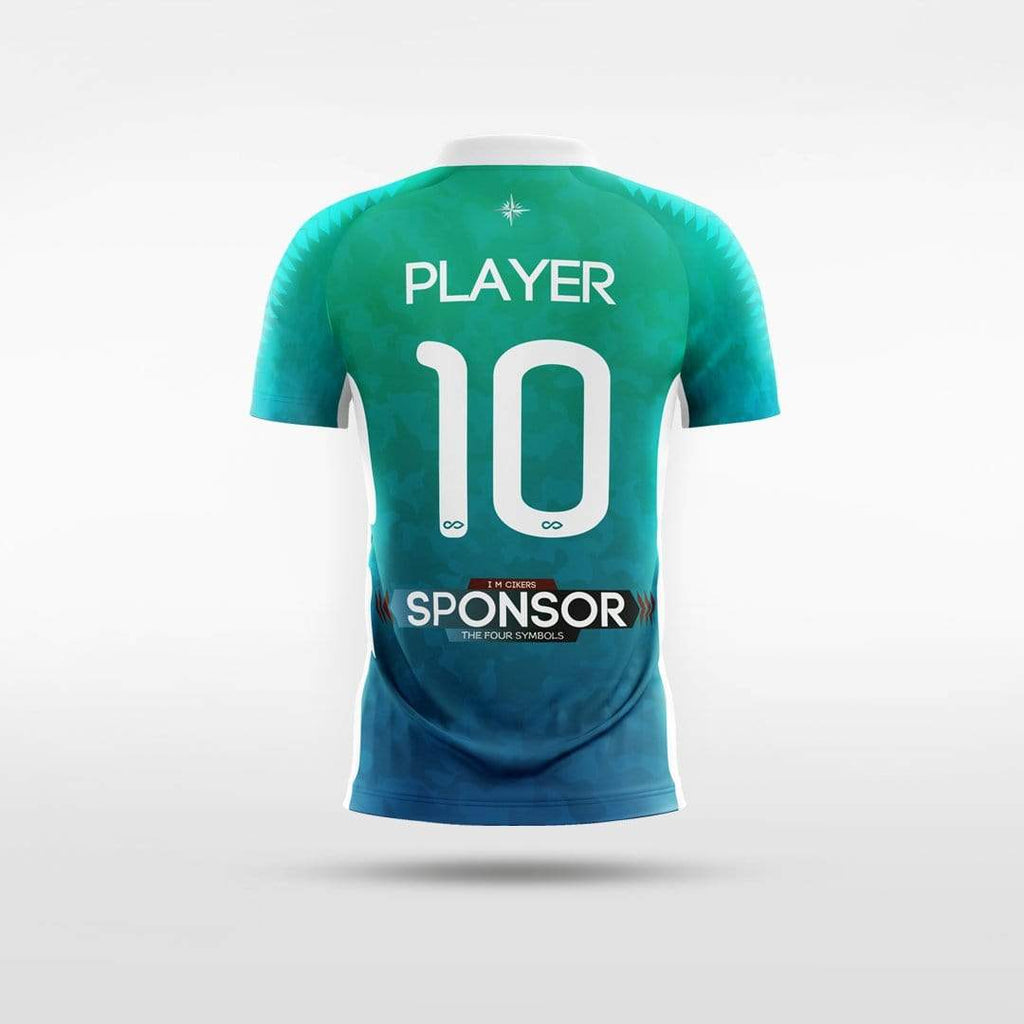 Turquoise Custom Soccer Uniform